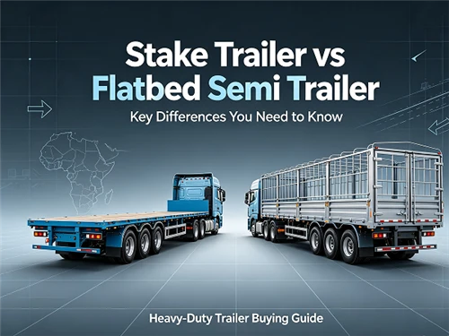 Perbedaan Antara Trailer Pasak dan Trailer Semi Flatbed